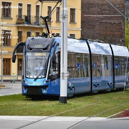 דירה Jaworski Apart'S - Apartament Premium Z Balkonem 40M2 - Self Check In 24H -Bezkontaktowo Sam Sie Meldujesz I Wymeldowujesz Przez 24H - Do Rynku 7Min! ורוצלב